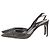 Décolleté slingback Jackie Crystal in pelle nera da donna Rene Caovilla EU 39 Nero - vista 6