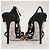 Sandali con listini di cristallo Rene Caovilla C08659 Scamosciato nero Donna EU 40 - vista 9
