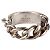 Anello a catena con logo Gucci in smalto Argento Turchese Blu Donna IT 13 US 6.5 - vista 3