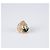 Anello Gucci Lion Head Oro Invecchiato Ottone Cristallo Verde Uomo US 8.5 - vista 3