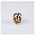 Anello Gucci Lion Head Oro Invecchiato Ottone Cristallo Verde Uomo US 8.5 - vista 8