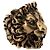 Anello Gucci Lion Head in ottone dorato invecchiato da donna IT 15 US 7.5 D'oro - vista 4
