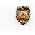 Anello Gucci Lion Head con Cristallo in Ottone Oro Invecchiato Nero Donna US 6.5 D'oro - vista 9