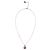 Collana Versace con pendente Medusa in smalto Ottone Argento Nero Donna 20 in