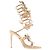 Sandali Margot Butterfly in Cristallo e Satin Oro Rene Caovilla Donna EU 39.5 D'oro