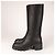 Botas altas Gucci Interlocking G Lifford de cuero negro para mujer EU 40 - vista 6