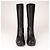 Botas altas Gucci Interlocking G Lifford de cuero negro para mujer EU 40 - vista 8