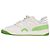 Gucci Basket Low-Top Sneaker Weiß Grün Kunstleder Damen EU 35.5