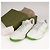 Gucci Basket Low-Top Sneaker Weiß Grün Kunstleder Damen EU 35.5 - Ansicht 2