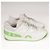Gucci Basket Low-Top Sneaker Weiß Grün Kunstleder Damen EU 35.5 - Ansicht 6