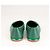 Mocassini Gucci Brixton Crystal Horsebit in raso di seta verde da donna EU 36.5 - vista 10
