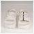 Sandali con platform in gomma Gucci Horsebit Bianco Donna EU 37 - vista 8