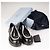 Sneaker con lacci in pelle spazzolata Diapason Prada Nero Bianco Donna EU 37 - vista 2