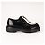 Sneaker con lacci in pelle spazzolata Diapason Prada Nero Bianco Donna EU 37 - vista 6