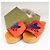 Sandali Gucci Adidas x Gucci GG Platform in cotone rosso Donna EU 39 - vista 2