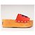 Sandali Gucci Adidas x Gucci GG Platform in cotone rosso Donna EU 39 - vista 3