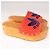 Sandali Gucci Adidas x Gucci GG Platform in cotone rosso Donna EU 39 - vista 6