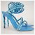 Sandali Margot in raso con cristalli Rene Caovilla Blue Donna EU 39 - vista 6