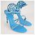 Sandali Margot in raso con cristalli Rene Caovilla Blue Donna EU 39 - vista 7