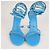 Sandali Margot in raso con cristalli Rene Caovilla Blue Donna EU 39 - vista 8