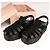 Sandali con piattaforma EVA Miu Miu Cage in gomma Nero Donna EU 40 - vista 2