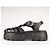 Sandali con piattaforma EVA Miu Miu Cage in gomma Nero Donna EU 40 - vista 5