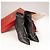 Stivaletti in pelle decorati con cristalli Freda Rene Caovilla Nero Donna EU 40 - vista 2