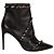 Botines Rene Caovilla Freda Crystal Leather Black Mujer EU 40 Negro