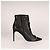 Botines Rene Caovilla Freda Crystal Leather Black Mujer EU 40 Negro - vista 3