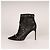 Botines Rene Caovilla Freda Crystal Leather Black Mujer EU 40 Negro - vista 4