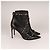 Botines Rene Caovilla Freda Crystal Leather Black Mujer EU 40 Negro - vista 6