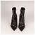 Botines Rene Caovilla Freda Crystal Leather Black Mujer EU 40 Negro - vista 8