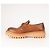 Mocassini Prada Chocolate Leather Cognac Donna EU 40 - vista 5