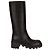 Botas altas de cuero Gucci Trip Interlocking G Black Mujer EU 40.5 US 10.5 Negro