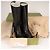Botas altas de cuero Gucci Trip Interlocking G Black Mujer EU 40.5 US 10.5 Negro - vista 2