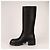 Botas altas de cuero Gucci Trip Interlocking G Black Mujer EU 40.5 US 10.5 Negro - vista 5