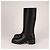 Botas altas de cuero Gucci Trip Interlocking G Black Mujer EU 40.5 US 10.5 Negro - vista 6