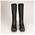 Botas altas de cuero Gucci Trip Interlocking G Black Mujer EU 40.5 US 10.5 Negro - vista 8