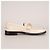 Mocassino Gucci con placca logo Cara in pelle Mystic White Donna EU 41 - vista 4