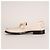 Mocassino Gucci con placca logo Cara in pelle Mystic White Donna EU 41 - vista 5