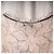 Crop top in mesh trasparente floreale con paillettes Blumarine Rosa Nero Donna L - vista 3
