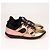 Sneaker basse Gucci in ecopelle Oro Nero Rosa Donna EU 36.5 D'oro - vista 10