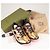 Sneaker basse Gucci in ecopelle Oro Nero Rosa Donna EU 36.5 D'oro - vista 2