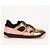 Sneaker basse Gucci in ecopelle Oro Nero Rosa Donna EU 36.5 D'oro - vista 3