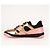 Sneaker basse Gucci in ecopelle Oro Nero Rosa Donna EU 36.5 D'oro - vista 5