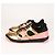 Sneaker basse Gucci in ecopelle Oro Nero Rosa Donna EU 36.5 D'oro - vista 6