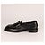 Mocassini in pelle spazzolata non foderati Prada Black Donna EU 37.5 Nero - vista 4