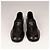 Mocassini in pelle spazzolata non foderati Prada Black Donna EU 37.5 Nero - vista 8