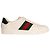 Sneaker Gucci Ace con Web in pelle bianca da uomo EU 43.5 Bianco