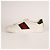 Sneaker Gucci Ace con Web in pelle bianca da uomo EU 43.5 Bianco - vista 4